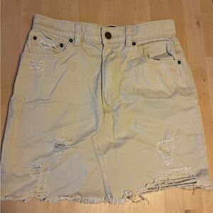 BDG tan skirt